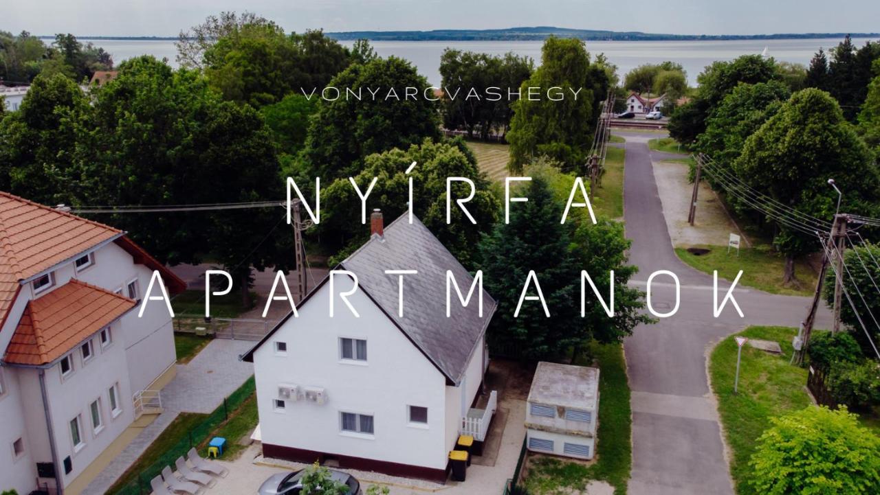 Nyirfa Apartman Vonyarcvashegy Extérieur photo