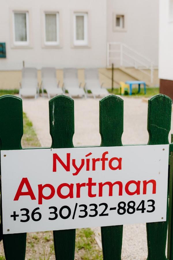 Nyirfa Apartman Vonyarcvashegy Extérieur photo